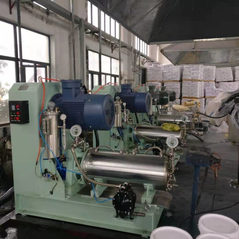 60L High Flow Disc Sand Mill For Paint Ink Pesticide Bead Mill Machine