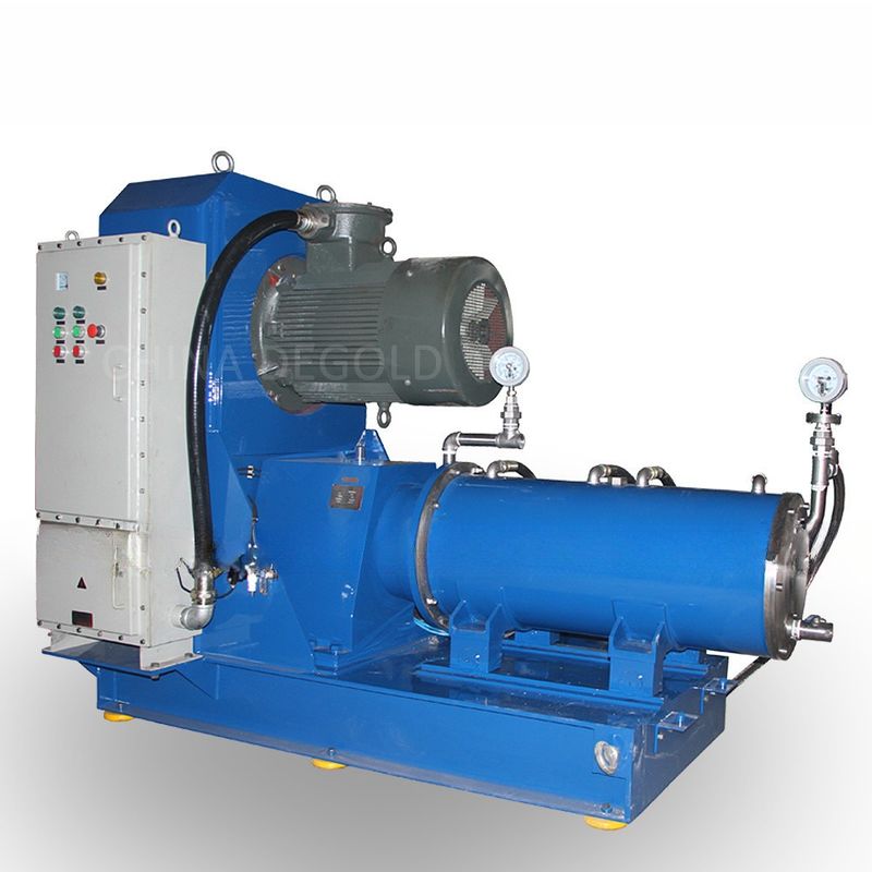 CE Chemical Horizontal Bead Mill Sand Mill Pearl Mill for Large Production Capacity