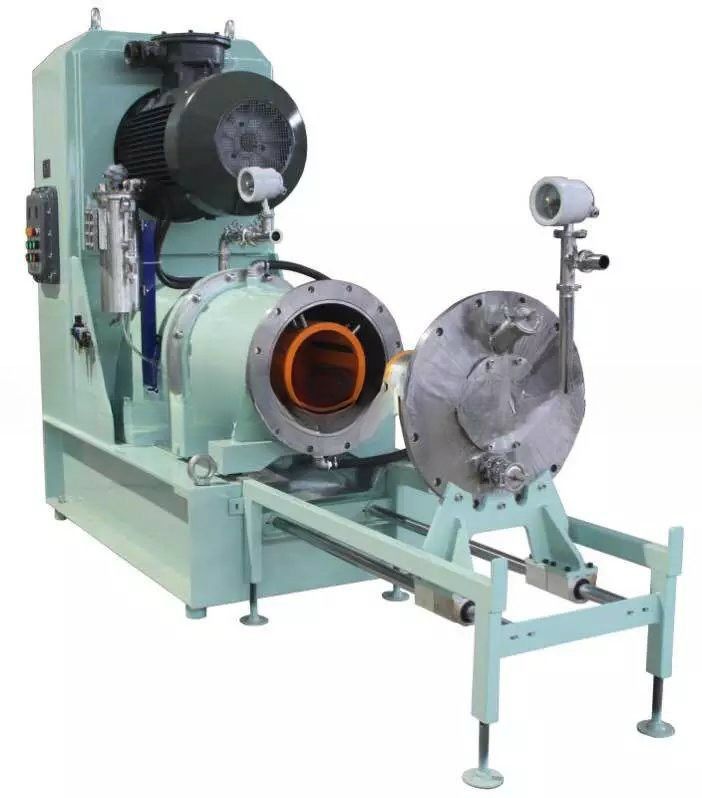 Zirconia Bead 10 Liter Horizontal Sand Mill Particle Size Wet Grinding Machine
