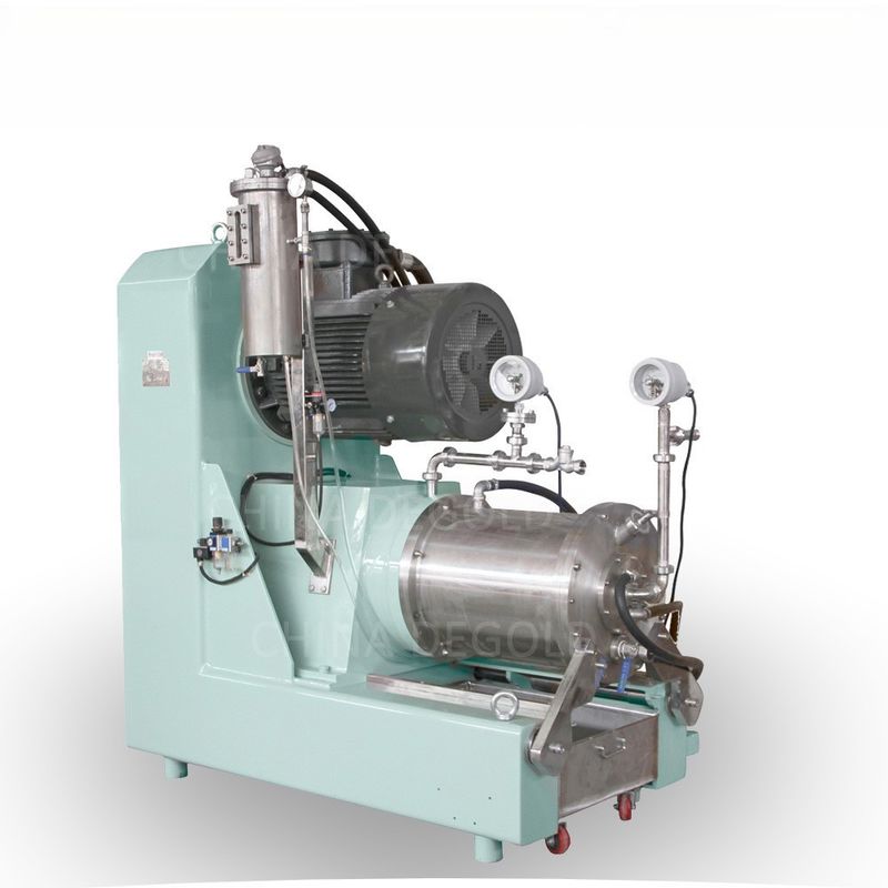 Horizontal 6 Liters Pin Type Bead Mill Zro2 Medium Bead Grinder