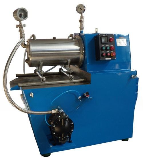 Customized Request Object Small Scale Horizontal Bead Mill for Solvent Paint Production