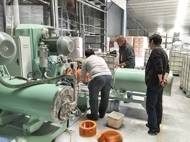 Disc Type Horizontal Sand Mill 100Ltr Bead Grinder Wet Grinding