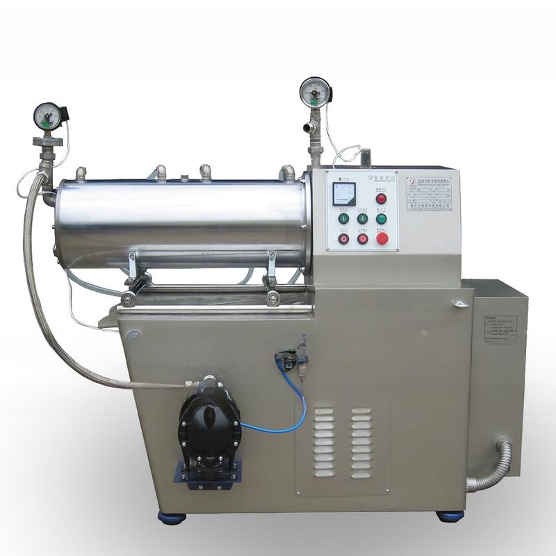 20 Liters Horizontal Bead Mill For Wet Grinding And Chemical Particle Size Reduction