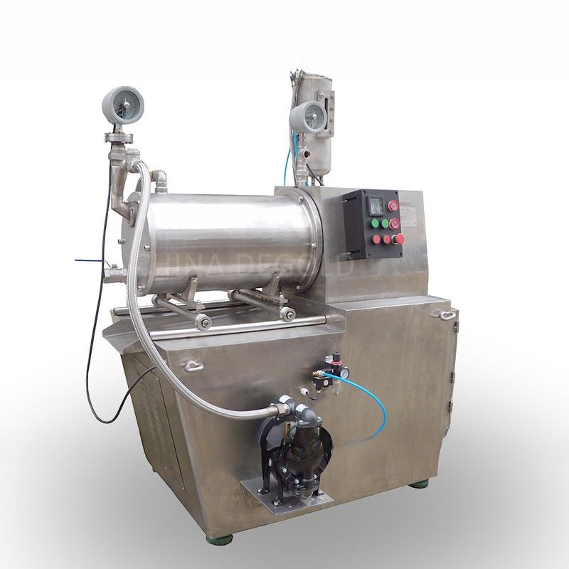 50 Liters Disc Type Bead Mill Machine Bead Grinder With Zircon Beads