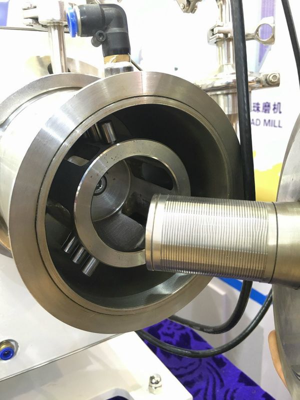 0.6L Pin Type Bead Mill For Zircon / Zirconia / Zirconium Bead Grinder