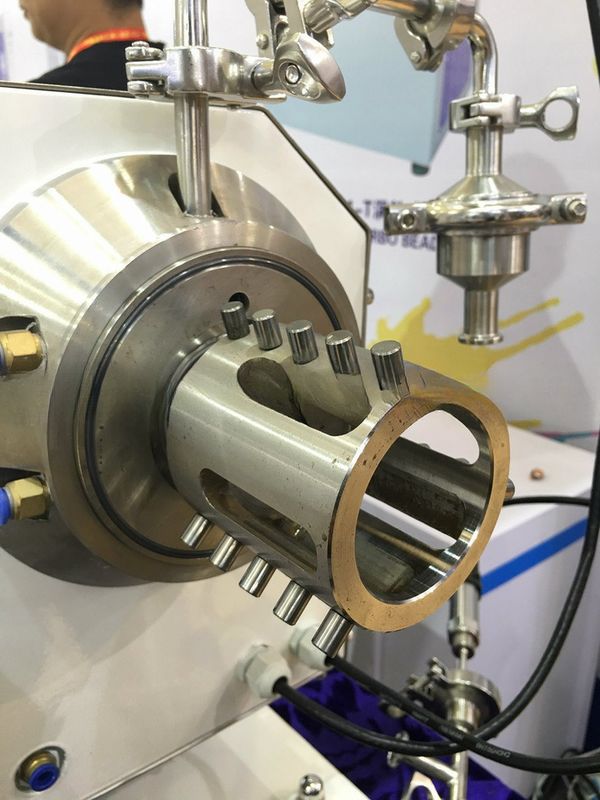 0.6L Pin Type Bead Mill For Zircon / Zirconia / Zirconium Bead Grinder