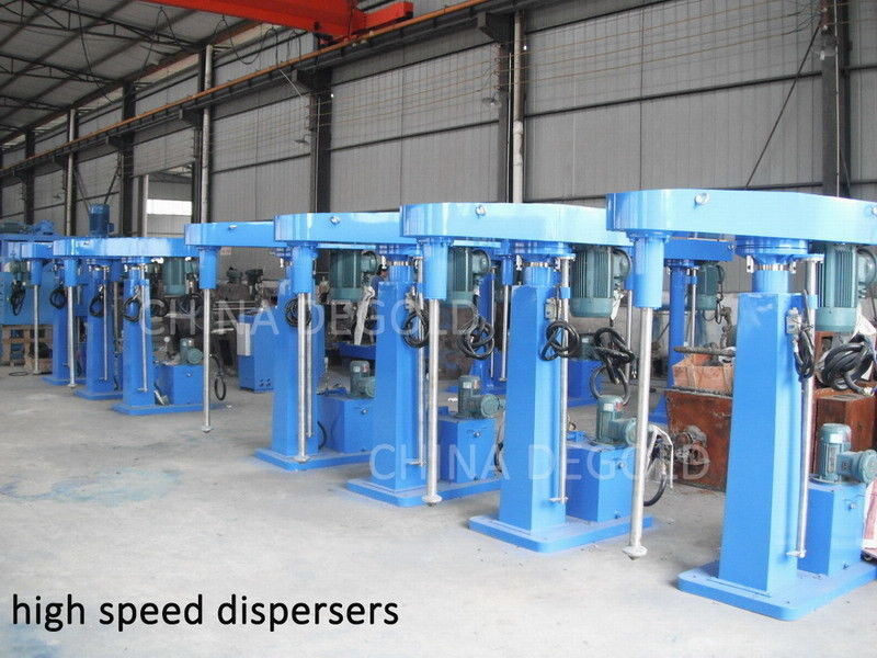 7.5kW 11kW High Shear Dispersion Mixer For Fast Paint Coating Resin Mixing