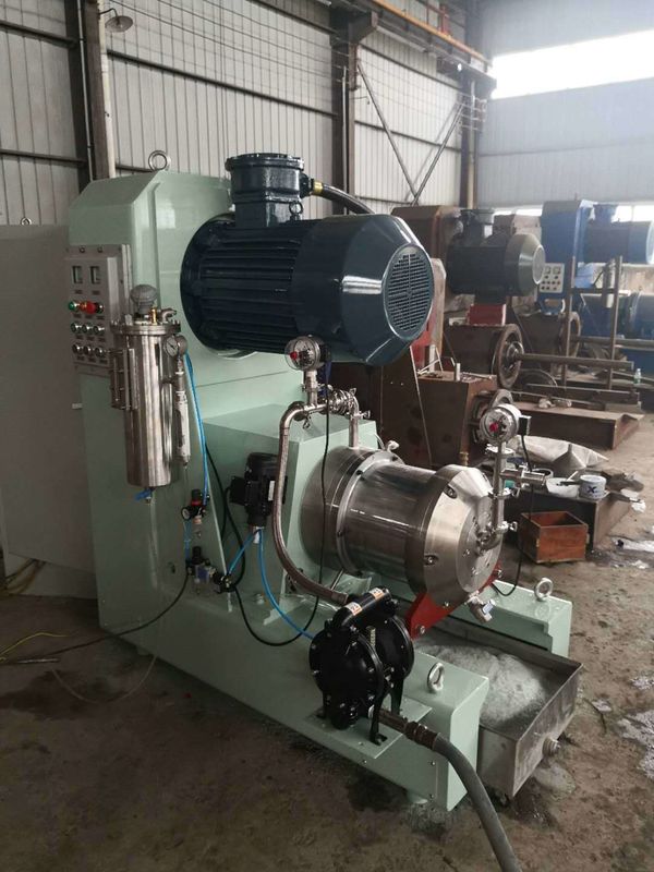 100 Liters Wet Mill Grinder Horizontal Bead Mill For Particle Size Reduce