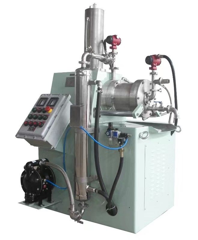 Turbine Agitator Bead Mill Machine with 100L Grinding Chamber Volume and Ceramic Material
