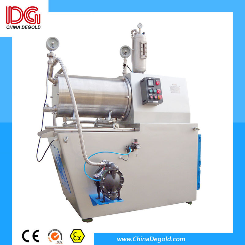 50Hz Bead Mill Machine 0.1mm Screen Gap for Uniform Dispersion and Grinding