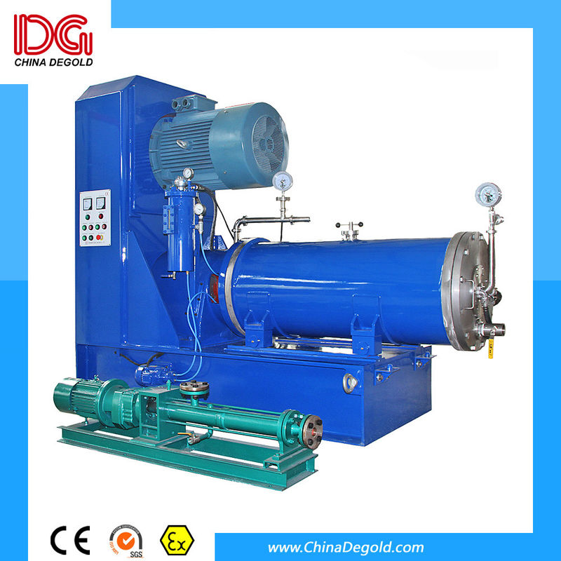 White or Customized Paint Color Bead Mill Machine with 50Hz Frequency and 250L Cavity Volume